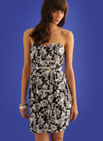 Black and white floral dress - Dorothy Perkins £35